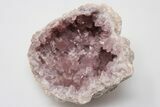 Beautiful, Pink Amethyst Geode Half - Argentina #195354-1